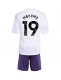 Otroški Nogometna dresi replika Manchester United Bryan Mbeumo #19 Gostujoči 2025-26 Kratek rokav (+ hlače)